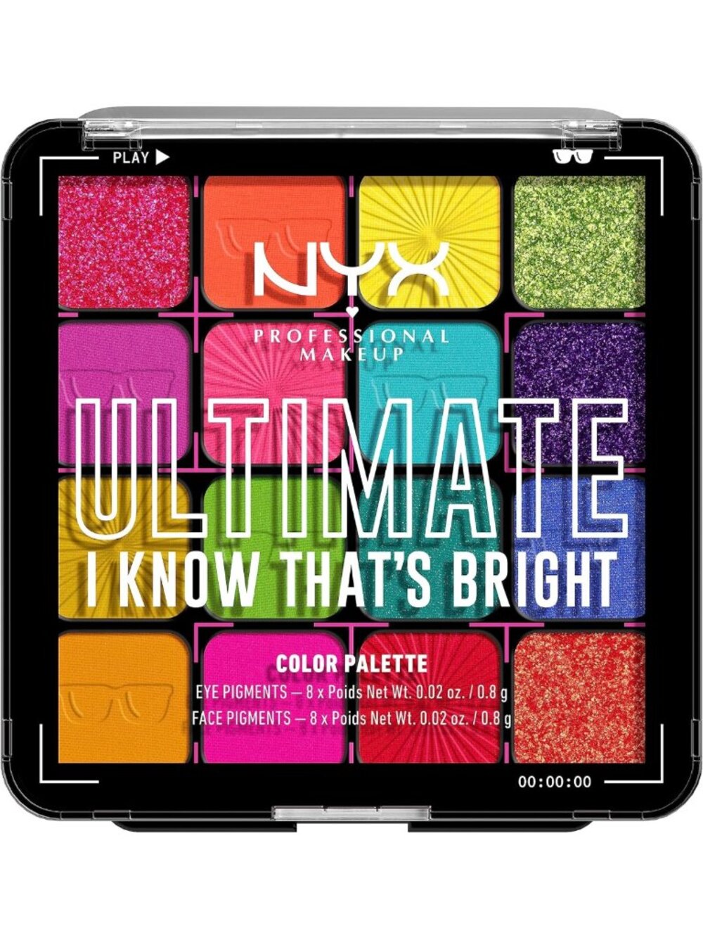 Vibrant Eyeshadow Palette - Ultimate Color Collection for Bold Looks & Makeup